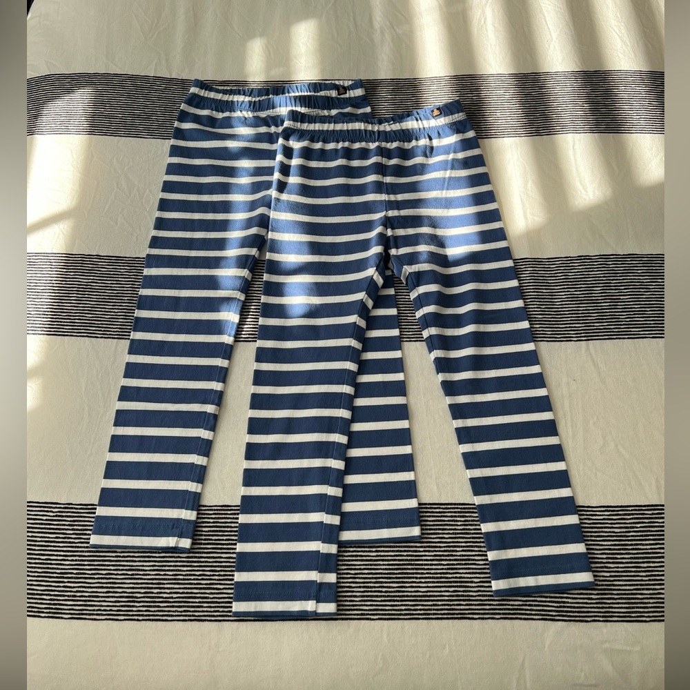 Gap Toddler Girls Striped Leggings (Size 4T)